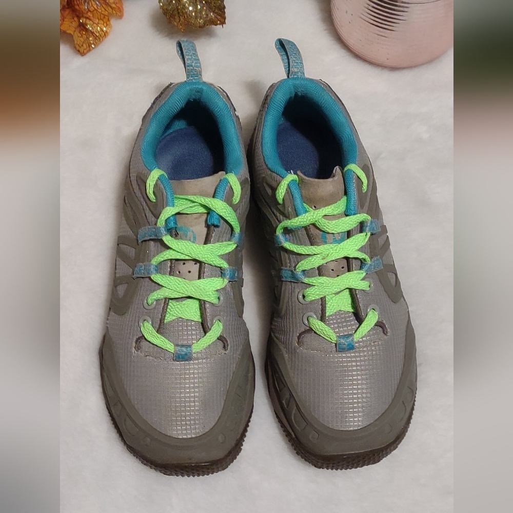 Merrell Teal and Lime Athletic Shoes